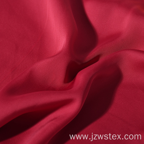 Semi-recycled glossy fabrics satin chiffon clothes fabric